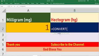 Convert Milligram to Hectogram [upl. by Rosario589]