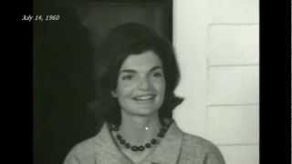 July 14 1960  Jacqueline Kennedy interview after Senator John F Kennedys nomination [upl. by Nevarc407]