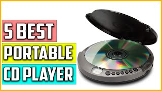 Top 5 Best Portable CD Player With Bluetooth In 2023 [upl. by Kalk787]