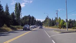 Driving to Qualicum Beach BC Canada  Vancouver Island Tour  Retirement Community [upl. by Schlessinger]