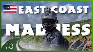 This is Why the East Coast can be Challenging to Ride – USA Ep27 Moto Travel Diaries [upl. by Atimad]