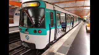 Métro Ligne 7🚇MF77 RATP  La Courneuve  8 Mai 1945➡️Mairie dIvry [upl. by Varipapa]