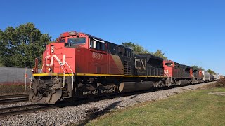 Canadian National  Westbound Freight 5 Oct 24 [upl. by Gregory577]