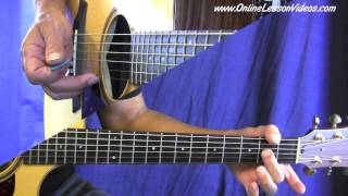 EM BLUEGRASS GUITAR SOLO 2  Bluegrass Guitar Lessons by Steve Johnston [upl. by Nuahs]