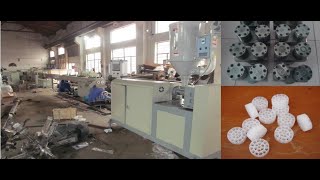 MBBR Media Extrusion Machine [upl. by Eimmis]