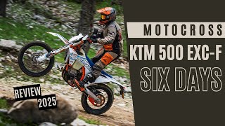 2025 Motocross KTM 500 EXCF Six Days Review [upl. by Pedrotti635]