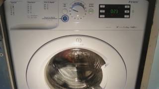 Washing Machine Indesit XWE 61452  quotProgram 14  30 minutesquot [upl. by Georgeta511]