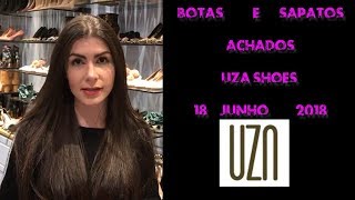 COMPRINHAS  PROMOÇÃO CALÇADOS  UZA SHOES  18 DE JUNHO DE 2018 [upl. by Nine]