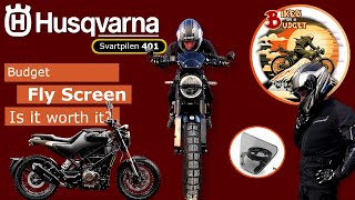 Husqvarna SvartpilenVitpilen 401 Budget Flyscreen [upl. by Ongun]