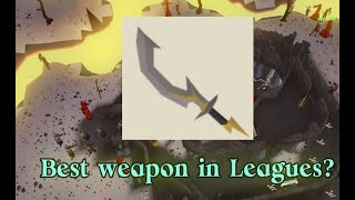 THUNDER KHOPESH IS THE MOST OP WEAPON IN LEAGUES OSRS [upl. by Anissej955]