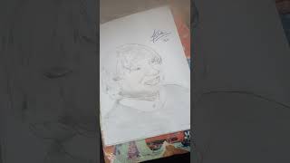 Sketch of APJ Abdul Kalam [upl. by Ahsinnod]