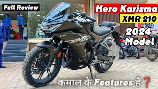 Hero Karizma XMR 210 2024 Model Full Walkaround Review 🔥 FeaturesPrice Mileage Hero Karizma 2024 [upl. by Tecla]