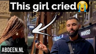 A lady start crying after asking her to recite QURAN in SWEDEN😭 [upl. by Zeph]