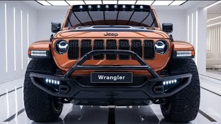 2025 Jeep Wrangler First Look Power Style and OffRoad Performance [upl. by Glarum]