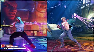 Street Fighter 6  Ed Gameplay Comparison [upl. by Irreg297]