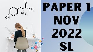 IB Chemistry Paper 1 SL Nov 2022 N22 Chem P1 SL [upl. by Esyli]