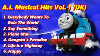 CGI Thomas The Tank Engine UK AI Musical Hits Vol 1 [upl. by Ilam]