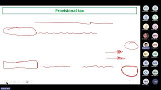 TAX2601 FASSET Online Teams class 20240821 Provisional tax [upl. by Ody423]