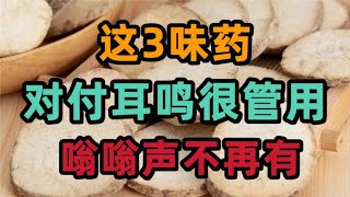 这3味药对付耳鸣很管用，嗡嗡声不再有 [upl. by Najar]