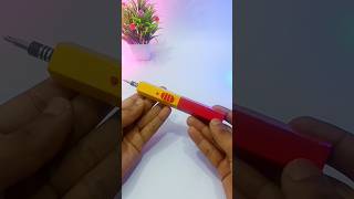 Cordless screwdriver  how to make Rechargeable screw driver at home diy shorts azzu [upl. by Miett]