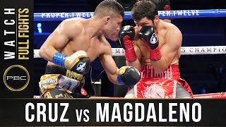 Cruz vs Magdaleno FULL FIGHT October 31 2020  PBC on Showtime [upl. by Olia]