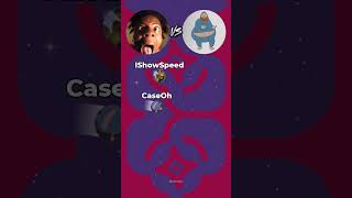 IShowSpeed vs CaseOh 🏁🏁🏁 shorts tiktok race meme [upl. by Cahn]