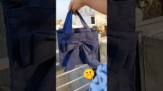 Bag 🛍️ l hangbag youtube craft handmade [upl. by Aroved178]