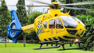 North West Air Ambulance Departure From Coop Academy North Manchester  050824 [upl. by Sandry437]