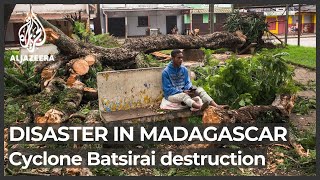 At least 10 killed as cyclone sweeps through Madagascar [upl. by Biddie193]