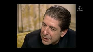 Leonard Cohen le Montréalais entrevue en 1985 [upl. by Adiuqal]