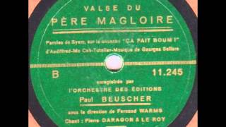 publicité pour Le père Magloire valse 1939 [upl. by Marcoux688]