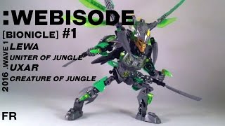 LEGO Bionicle Webisode 1  Lewa amp Uxar  Uniter and Creature of Jungle Français [upl. by Sutit]