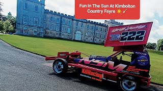 Brisca V8 Stockcars do the Kimbolton Country Fayre ovalracing countryfair brisca v8 carshow ☀️🏁 [upl. by Anzovin]