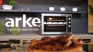 Forno Elétrico Multifuncional Multi Sapore  Arke [upl. by Nyrhtak]