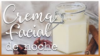 Cómo HACER una CREMA FACIAL HIDRATANTE para la NOCHE 👌🏻  Cosmética Natural Nutritiva 🍃 [upl. by Root]