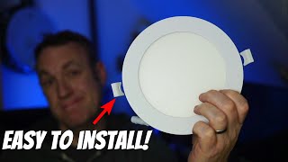 Rollin Light Canless LED Recessed Lights Review  Perfect for bathroom or kitchen [upl. by Sitelc]