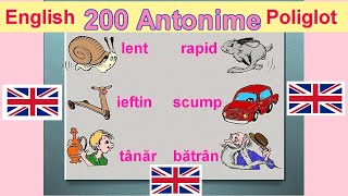 200 Antonime Engleze quot English Poliglotquot [upl. by Lillie724]