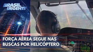 FAB inicia quarto dia de buscas por helicóptero desaparecido  Brasil Urgente [upl. by Rednal]