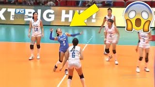 LIBERO SPIKE  Best Volleyball Libero Actions HD [upl. by Areema368]