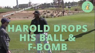 Harold Varner III amp Cameron Smith Get Help From GRQ  Golf Rules Explained [upl. by Eitsirk]