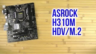 Распаковка ASRock H310M HDVM2 [upl. by Aria]