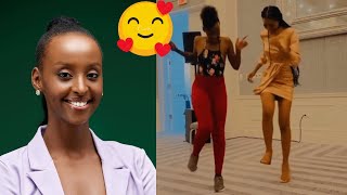 Video ya Miss Ingabire Grace yigisha mugenzi we Miss Cameroon kubyina mu irushanwa rya Miss World [upl. by Tranquada]