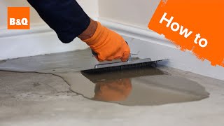 How to level a concrete floor part 1 preparation [upl. by Nairod]