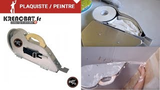 Banjo de platrier  outils du plaquiste  Krenobat [upl. by Hairahs]