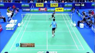 TAUFIK VS POSANA 2010 FRENCE FINAL highlight [upl. by Stavros945]