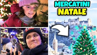 VLOG AI MERCATINI DI NATALE IN AUSTRIA a Salisburgo Viaggi Famiglia GBR [upl. by Settle]