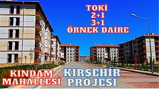 Toki 21 31 Örnek Daire Kırşehir Toki Projesi 258 konut Ticaret Merkezi Projesi [upl. by Gelhar]