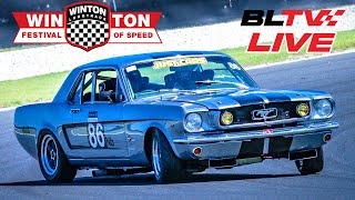 Winton Festival Of Speed 2023 Historic Racing Sunday LIVE Blend Line TV [upl. by Nolyar]