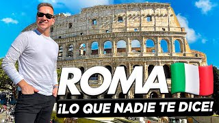 ¿CUANTO CUESTA VIAJAR A ROMA 🇮🇹 ¡La Guia Completa [upl. by Auohp]