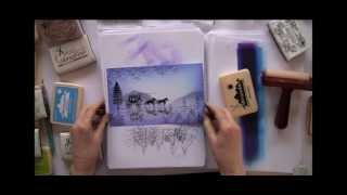 Creating reflections  a Lavinia Stamps tutorial [upl. by Glad]